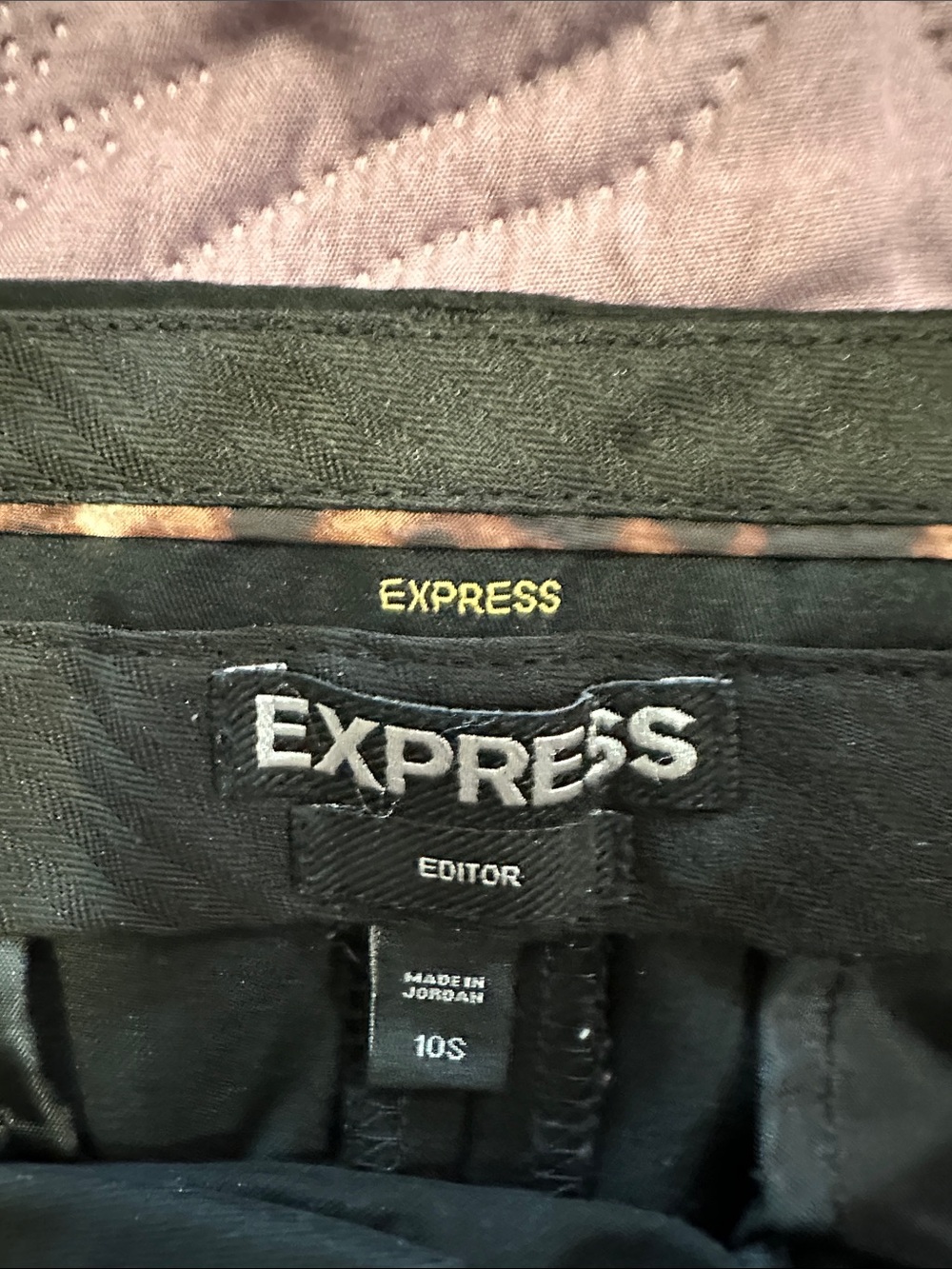 Express women’s Black Editor Dress Pants